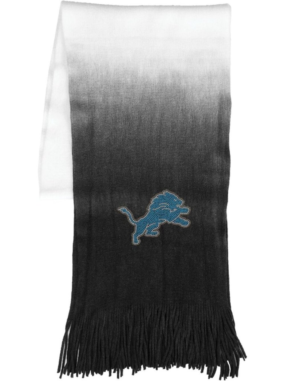 Trendy Women's Ombre Dip Dye Fashion Scarf - Perfect for NFL Game Days!